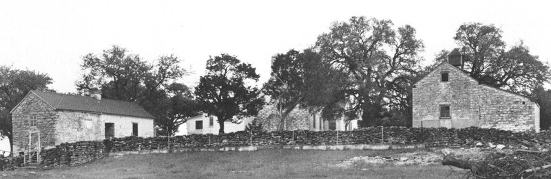 The Kari and Sedsel Questad Farm, constructed between 1855 and 1870 in Bosque County,Texas.